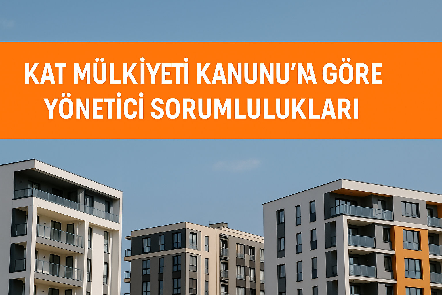 Kat Mülkiyeti Kanunu’na Göre Yönetici Sorumlulukları