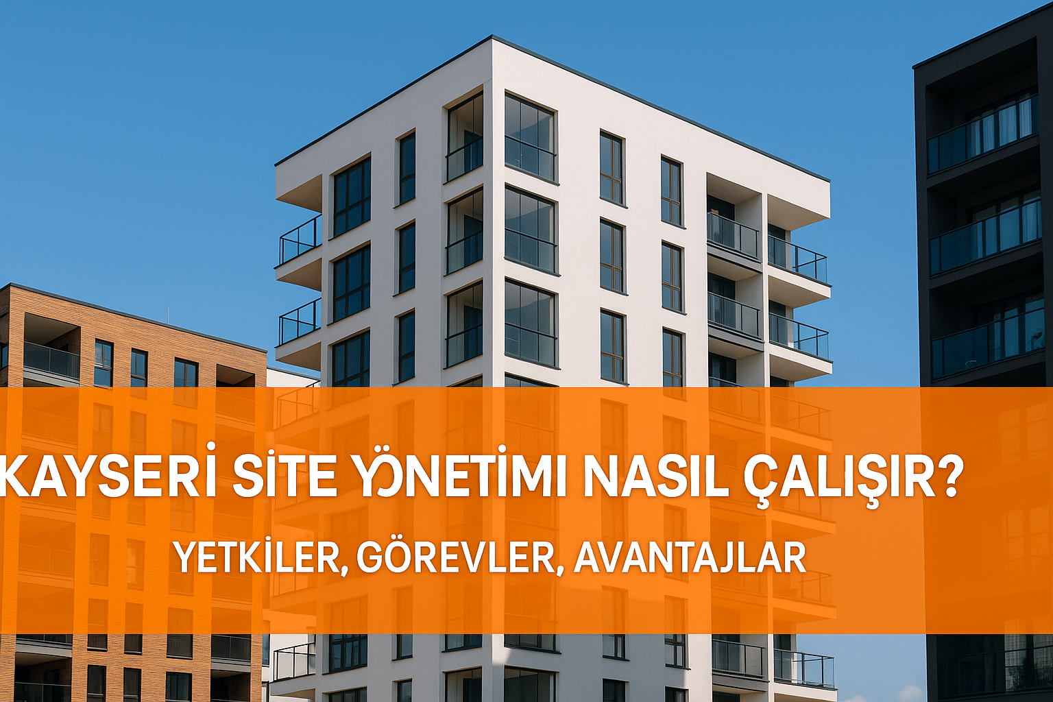 Kayseri Site Yönetimi Nasıl Çalışır? Yetkiler, Görevler, Avantajlar